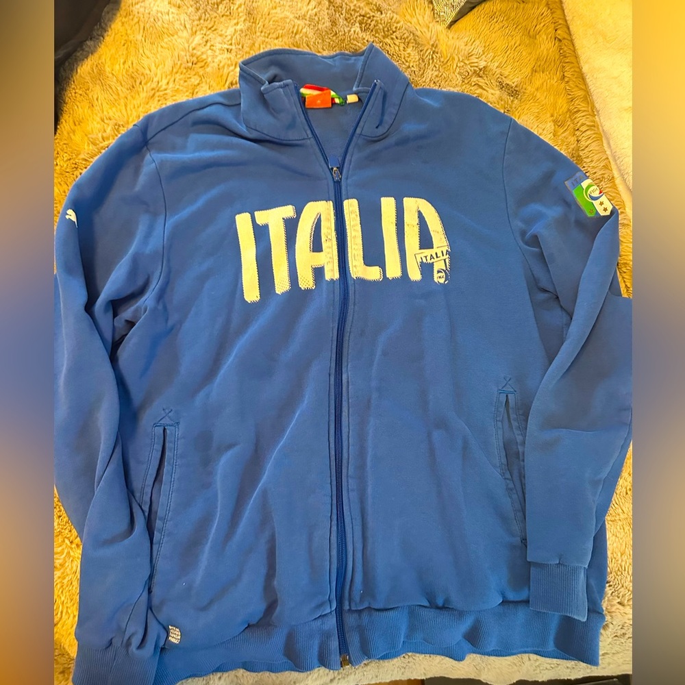 - PUMA MENS XL ITALIA ZIP UP